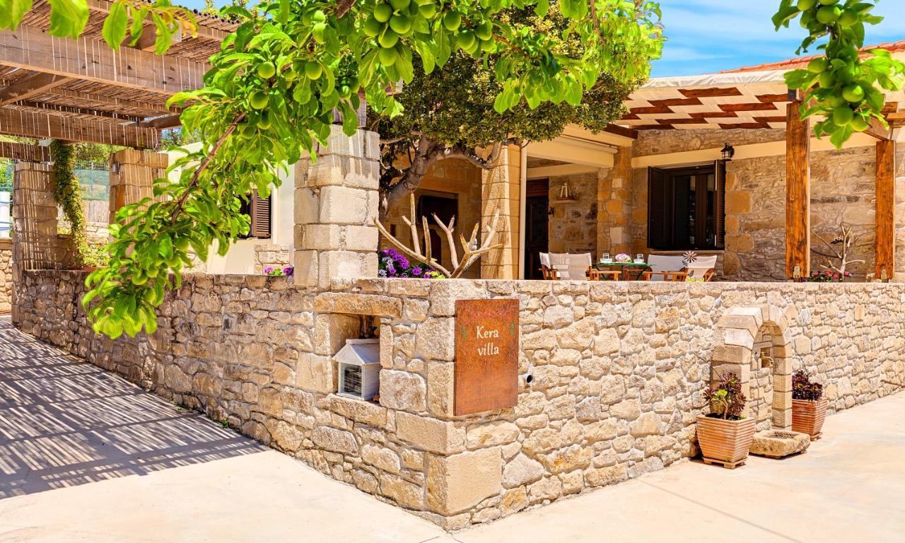 Cretan Kera Villa Heated Pool 外观 照片