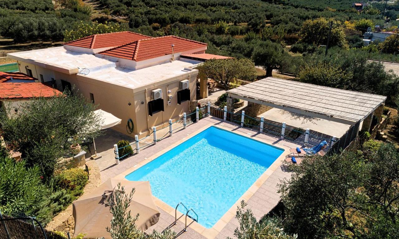 Cretan Kera Villa Heated Pool 外观 照片