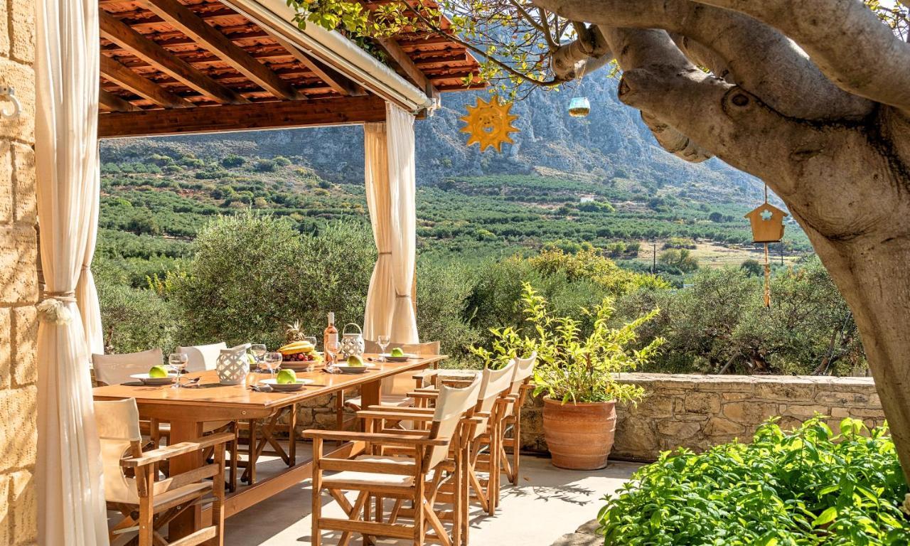 Cretan Kera Villa Heated Pool 外观 照片