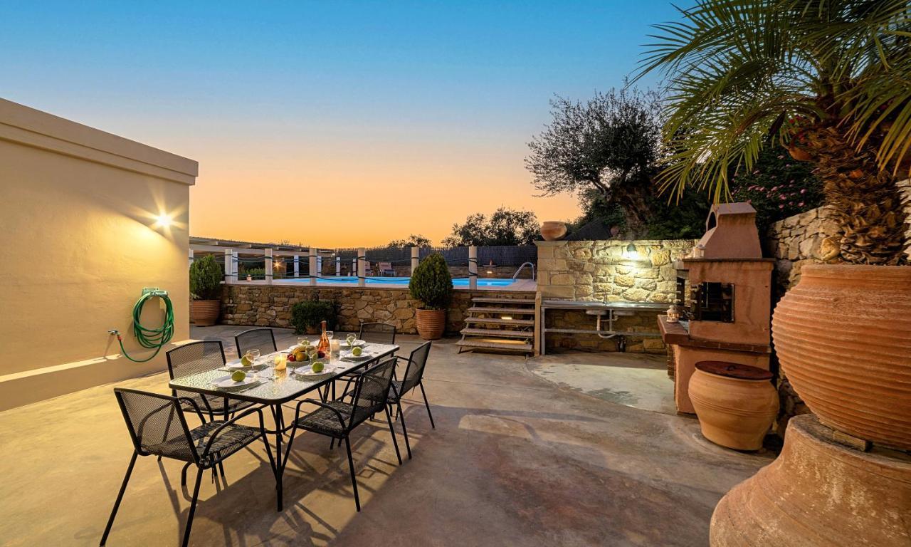 Cretan Kera Villa Heated Pool 外观 照片